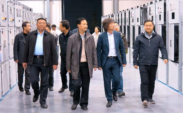 寧波菲仕公司總裁任文杰一行赴長城電工參觀交流，共探技術創(chuàng)新合作新機遇